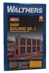 3165 Shop Building NO.1 Background Walthers Cornerstone Kit Scale. Fixed Price $37.99.