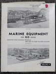 Marine Model Co 1948 - Dock Kit Equipment For Ho Scale #1201 (nib). Fixed Price $44.99.