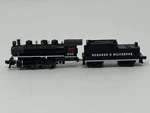 Bachmann Scale 0-6-0 Durango & Silverton Steam Locomotive Tender Tested. Fixed Price $79.99.