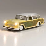 Woodland Scenics (ho-scale) 5599 Lighted Vehicle Station Wagon Nib. Fixed Price $20.95.