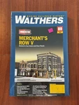 Walthers Cornerstone Ho Scale Railroad Train Model Merchant's Row V Large. Fixed Price $49.91.