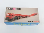 Ho 1/87 Scale Kibri 10343 Man Tractor W/heavy Duty Low Loader Truck Kit. Fixed Price $34.95.