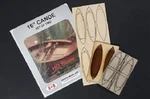 Osborn Model 1006 Ho Scale 16' Canoe Free Shipping. Fixed Price $12.49.