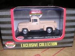Model Power #19232 1956 Ford F-100 Pick-up Truck "tan" H.o. 1:87. Fixed Price $15.99.