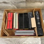 Vintage Louis Marx Electric Train Set 10500 With Engine Tender Cars Box *read. Fixed Price $38.95.
