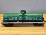 Ho Scale Cities Service 2549 Single Dome Tanker Train Car Railroad Model. Fixed Price $10.99.