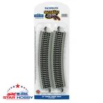 Bachmann 44503 22" Radius Curved Track (ho Scale). Fixed Price $19.25.