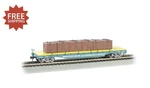 Bachmann Ho Scale Silver Series Ringling Bros Barnum Bailey Circus Flat Car #119. Fixed Price $84.99.