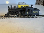 Ahm West Side Lumber Co. Ho Scale Heisler Steam Locomotive. Fixed Price $185.00.