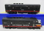 Athearn Genesis Ho Sp Southern Pacific Black Widow F3 Ab Diesel Locomotives Set. Fixed Price $258.00.