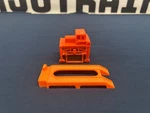 Ahm Ho Intermodal Crane W/ Stand Orange No Box. Fixed Price $9.99.