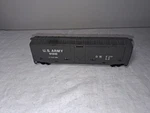 Vintage Ahm Ho U.s. Army Freight Car With Guns Artillery 61242 Trans Corps. Fixed Price $17.50.