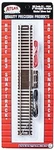 Atlas #554 Terminal Track 9" Straight - Ho Scale Code 83 Nickel Silver Rails. Fixed Price $9.50.