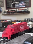 Ho Scale Electric Train Engine & Caboose "enjoy Coke" Diet Coca -cola. Fixed Price $95.00.