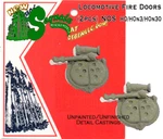 Steam Locomotive Firebox Door (2KITS) Sequoia Scale Models HON3/HON30 (nos). Fixed Price $7.08.