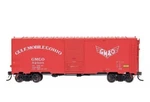 Ho Scale Intermountain 45828-11 Gmo Gulf Mobile & Ohio 1937 Aar Boxcar #53015. Fixed Price $54.99.