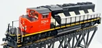 Intermountain 49301S-01 Ho Canadian National Cn #5244 SD40-2W Dcc Sound Loco. Fixed Price $145.90.
