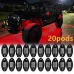 Rgb Led Rock Lights Underbody Neon Lamp Kit For Jeep Wrangler Jk Jl 2007-2023. Fixed Price $113.23.