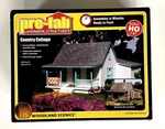 Woodland Scenics 1/87 Ho Pre- Fab Country Cottage Building Kit # Pf 5186 F/s. Fixed Price $43.86.