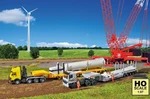 Kibri 13520 Ho Wind Generator/turbine Transport Trucks (kit). Fixed Price $80.17.