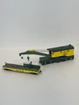 Athearn John Deere 7732 Ho Gauge Ton Crane & Tender Set. Fixed Price $134.90.
