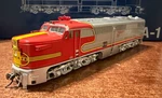 Ho Rapido Trains Alco Santa Fe #64L PA-1 With Dcc & Sound. Fixed Price $324.99.