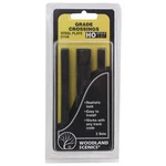 Woodland Scenics Ho Grade Crossing Steel Plates WOOC1148 Accessories. Fixed Price $19.98.