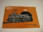 Hag Spur Ho Electric Model Train Railroad Catalog Multiple Language Unknown Year. Fixed Price $17.99.