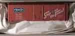 Accurail Ho Scale 3544 Frisco 40' Steel Aar Box Car Kit New. Fixed Price $20.59.