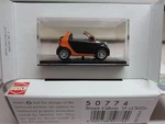 Busch 50774 Smart Fortwo Cabrio 2015 Black - Model Is Plastic Ho / 1:87 Scale. Fixed Price $22.95.