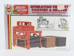 Ho Scale Ahm #11010 Operating Freight Carrier & Crates Sealed. Fixed Price $21.95.
