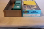 Ho Scale Athearn 40' Box Car, Penn Central, Green, #77047 - 1206 Built. Fixed Price $24.00.