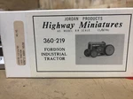 Jordan Highway Miniatures Ho Scale Fordson Industrial Tractor 360-219. Fixed Price $14.99.