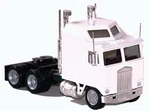 Promotex Herpa 15257, Kenworth K100 5-BAR Grill Tractor, White, 1/87 Ho Scale. Fixed Price $19.95.