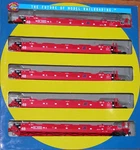 Ho Athearn 91111 Maxi Iii Well Car Unit Set Burlington Northern Bn 64053. Fixed Price $159.99.