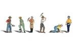 Woodland Scenics A1865 Ho Scale Figures - Track Workers. Fixed Price $15.99.