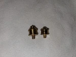 * Ho Scale Mantua - Tyco Rodgers Brass Domes. Fixed Price $9.95.