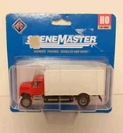 Scene Master Ho 1:87 International 4900 Single Axle Box Van Red Cab/white. Fixed Price $10.97.