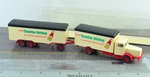 Wiking 88627 Kraft Tomato Ketchup Old Timer Bussing Truck W/ Trailer 1:87 Scale. Fixed Price $24.99.
