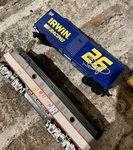 Life Like Ho Scale Nascar Train Engine And 6 Stock Express Runs Great Tested. Fixed Price $69.00.
