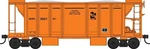 Bowser 43648 Scale 70-TON 2-BAY Ballast Hopper Albany & Eastern Aerc 3002. Fixed Price $26.99.