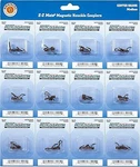 Bachmann (bulk Of E-z Mate Knuckle Coupler Center Shank Med (12) Ho Scale. Fixed Price $24.72.