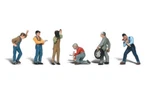 Woodland Scenics Auto Mechanics Ho Train Figures A1914. Fixed Price $15.99.