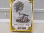 Woodland SCENES-#M109-ERNIES Fruit Stand -building Kit Ho Scale. Fixed Price $15.00.