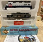 Proto 2000 21522 Ho GP30 Emd Demo #5639 Dcc Ready New. Fixed Price $89.00.