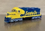 Ho Atlas Gold 7932 Santa Fe SD26 (rebuilt SD24) 4628 Dcc Qsi Sound Atsf. Fixed Price $235.00.