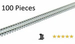 Atlas Ho Scale Code 83 Flexible Track Concrete Ties Pcs 502-100. Fixed Price $599.99.