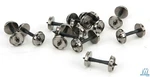 Walthers 920-2303 36" Turned Metal Wheelsets W/ Plastic Axles Pkg (12) Ho Scale. Fixed Price $12.99.