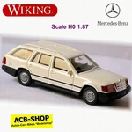 Mercedes Benz E-class T-model 1985-89 S124 Arctic Weiss 1:87 Wiking 154 01. Fixed Price $7.38.