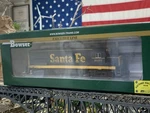 Ho Scale Bowser Ge U-25B Dcc Tsunami Sound Diesel Locomotive Santa Fe #1609 Atsf. Fixed Price $279.00.